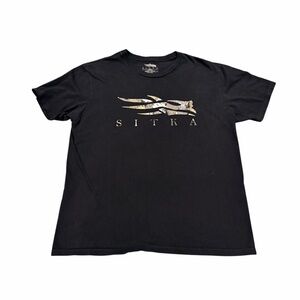 Sitka Black Short Sleeve Tee